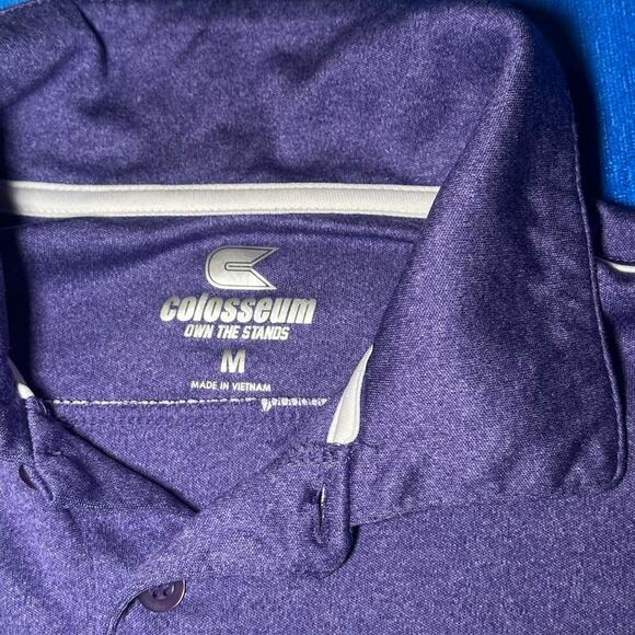 TCU Horned Frogs Colosseum Performance Polo Shirt - Picture 3 of 5